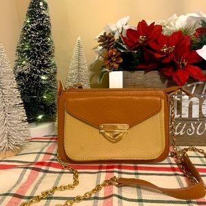 Brown crossbody bag